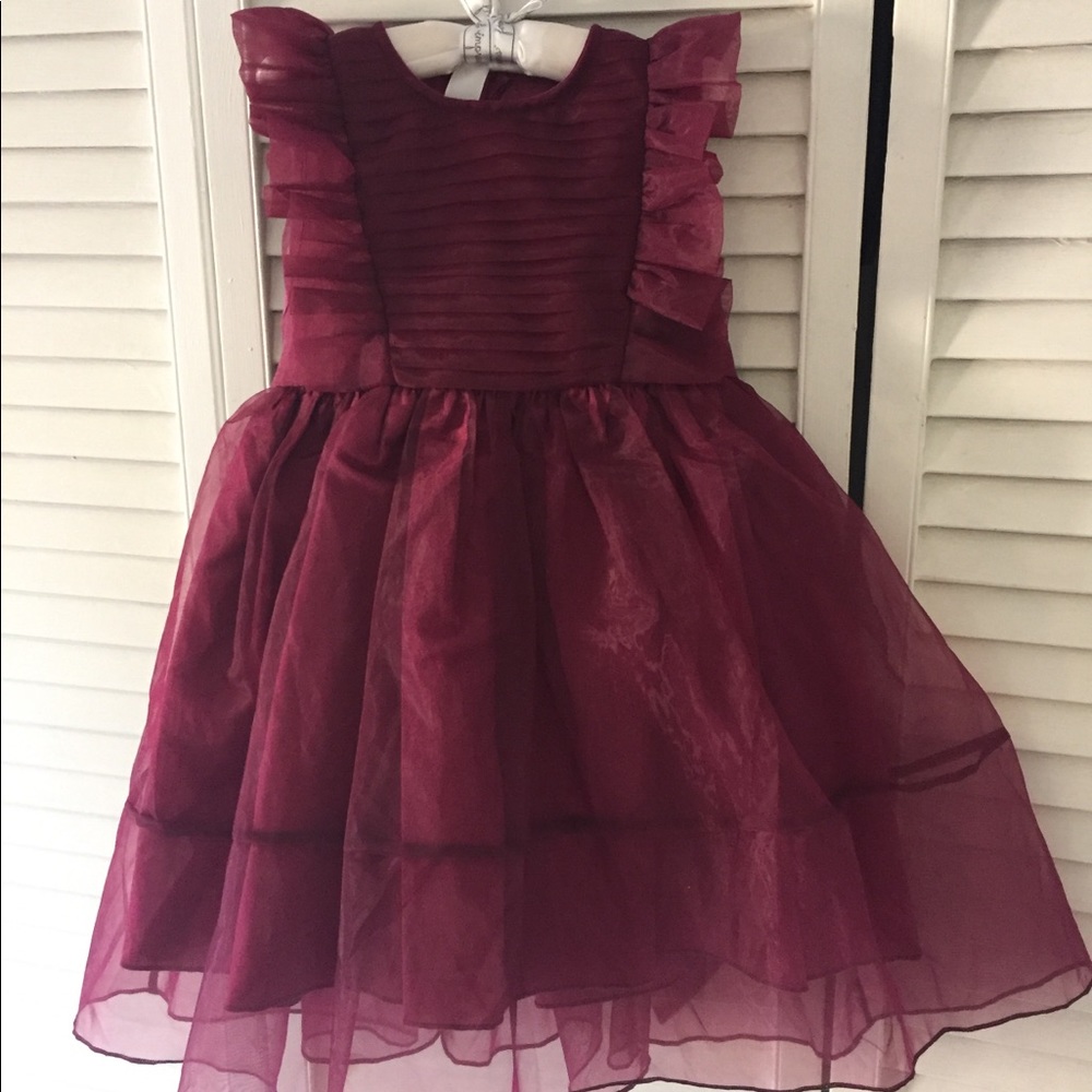 Maroon children’s dress
